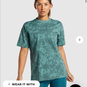 Gymshark oversized Womens tshirt